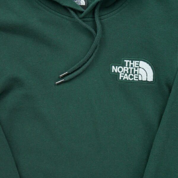 Sweat a capuche femme manches longues vert The North Face Col Rond