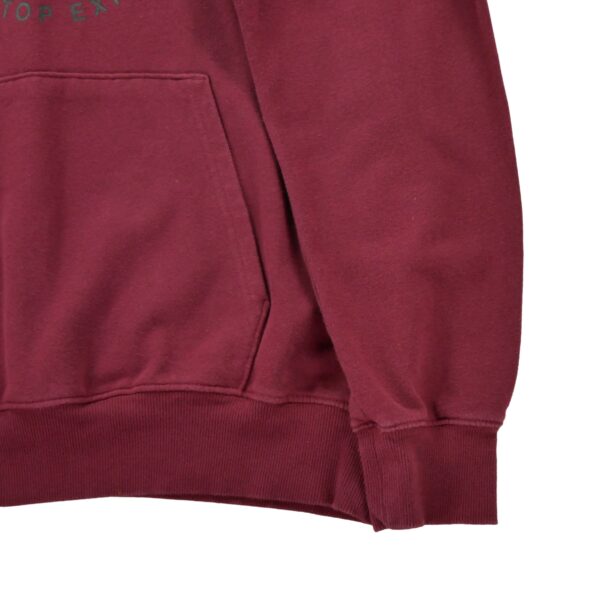 Sweat a capuche homme manches longues bordeaux The North Face Motif imprime Col Rond