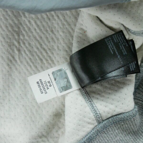 Sweat a capuche homme manches longues gris The North Face Col Montant