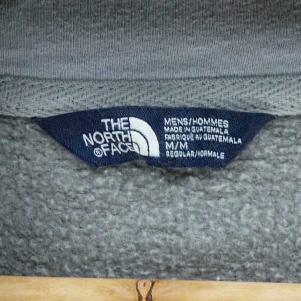 Sweat a capuche homme manches longues gris The North Face Motif chine Col Rond