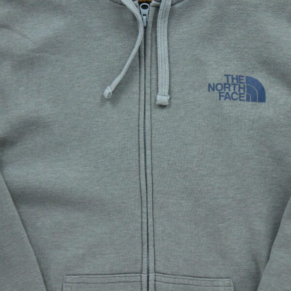 Sweat a capuche homme manches longues gris The North Face Motif chine Col Rond