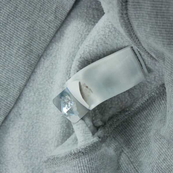 Sweat a capuche homme manches longues gris The North Face Motif chine Col Rond