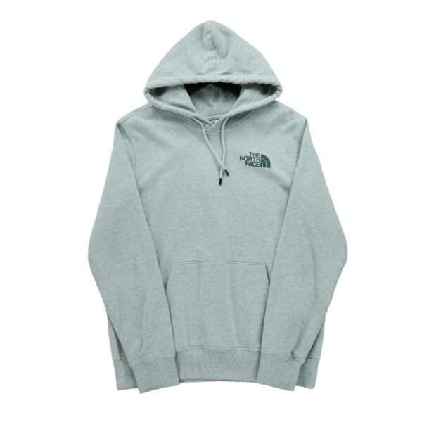 Sweat a capuche homme manches longues gris The North Face Motif chine Col Rond