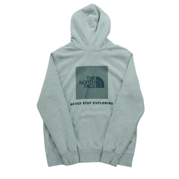 Sweat a capuche homme manches longues gris The North Face Motif chine Col Rond