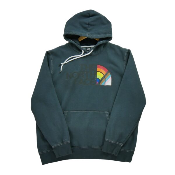 Sweat a capuche homme manches longues gris The North Face Motif chine Col Rond