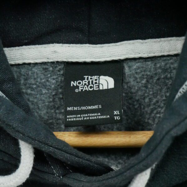 Sweat a capuche homme manches longues gris The North Face Motif chine Col Rond