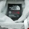 Sweat a capuche homme manches longues gris The North Face Motif chine Col Rond