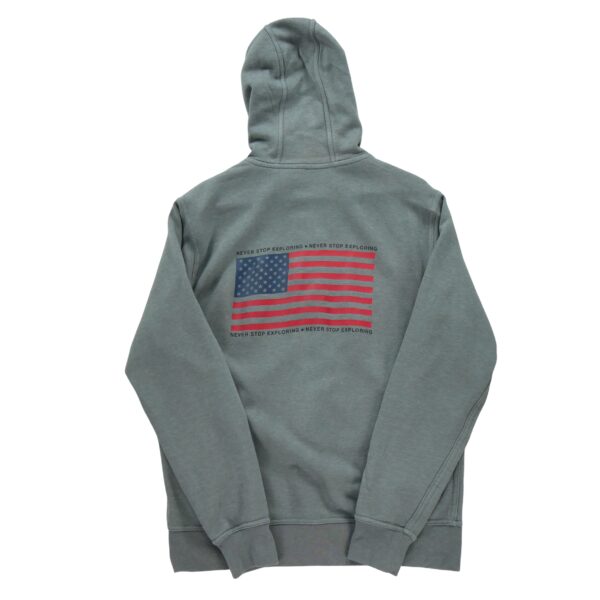 Sweat a capuche homme manches longues gris The North Face Motif chine Col Rond
