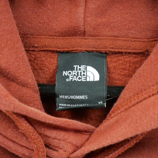 Sweat a capuche homme manches longues marron The North Face Col Rond