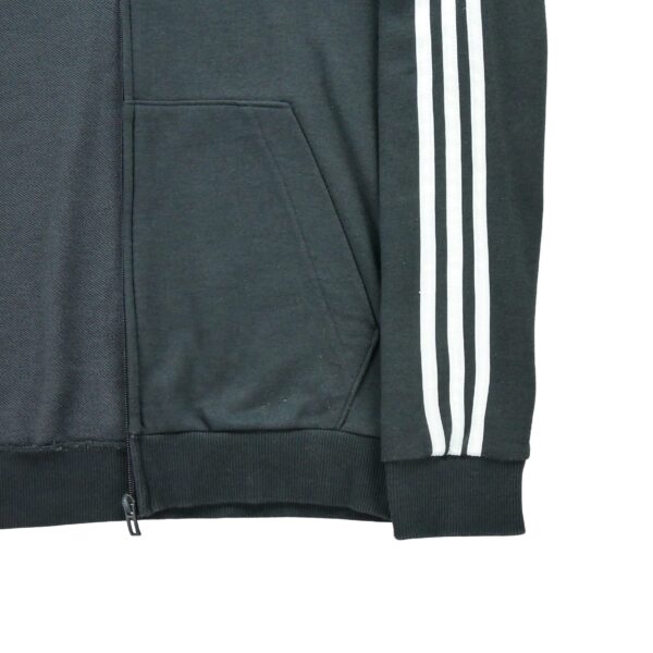 Sweat à capuche Homme Full zip Noir – Image 5