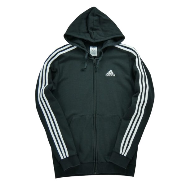 Sweat à capuche Homme Full zip Noir