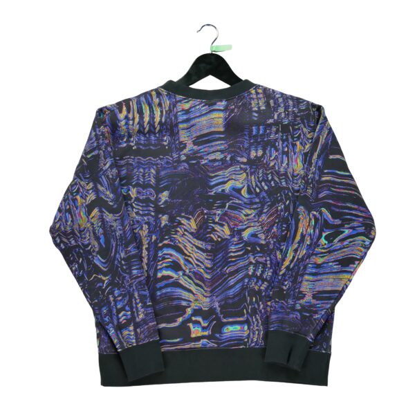 Sweat a capuche homme manches longues noir Nike Motif imprime Col Rond