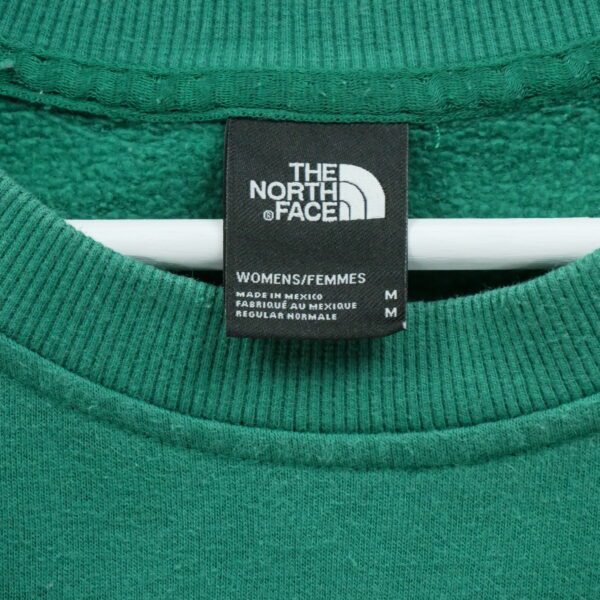 Sweat a capuche homme manches longues vert The North Face Col Rond