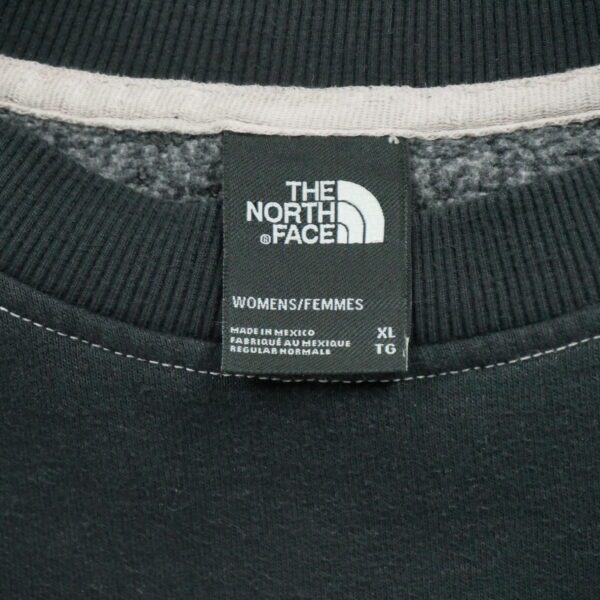 Sweat femme manches longues noir The North Face Motif chine Col Rond