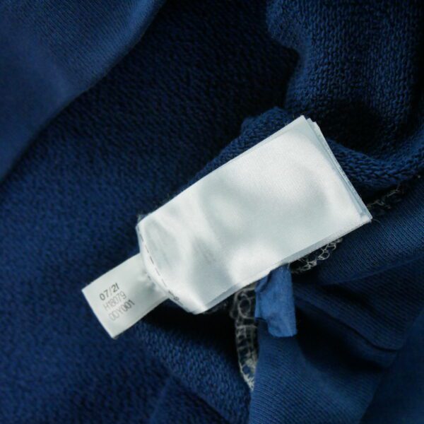 Sweat homme manches longues bleu Adidas Col Rond