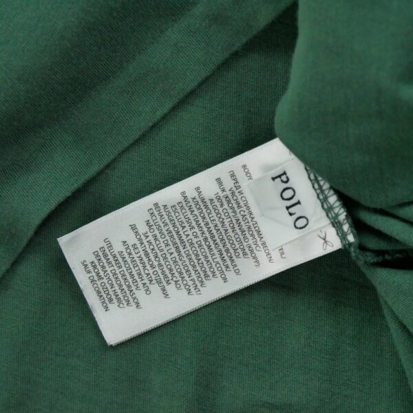 T shirt manches courtes femme vert Polo Ralph Lauren Col Rond