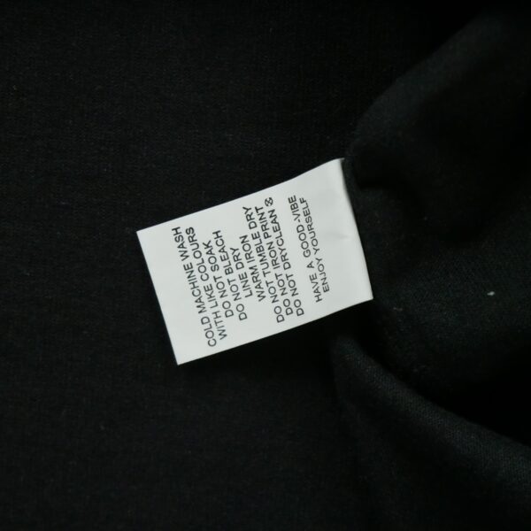 T shirt manches courtes homme noir Stussy Motif imprime Col Rond