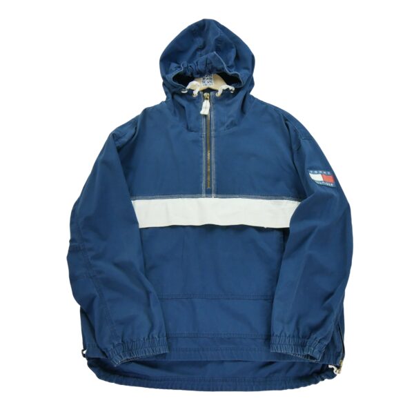 Veste en jean homme manches longues marine Tommy Hilfiger Col Montant