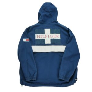 Veste en jean homme manches longues marine Tommy Hilfiger Col Montant