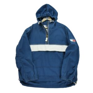 Veste en jean homme manches longues marine Tommy Hilfiger Col Montant