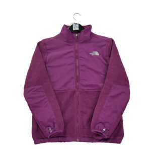 Veste polaires enfant manches longues bordeaux The North Face Col Montant