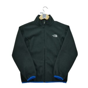 Veste polaires enfant manches longues noir The North Face Col Montant