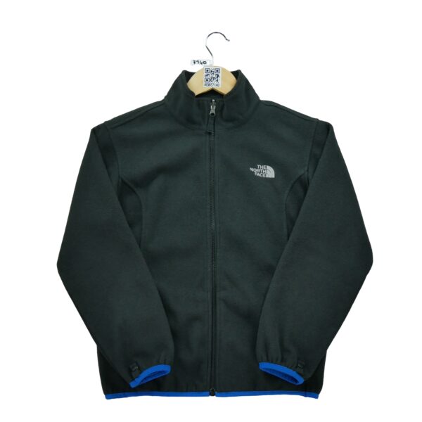 Veste polaires enfant manches longues noir The North Face Col Montant