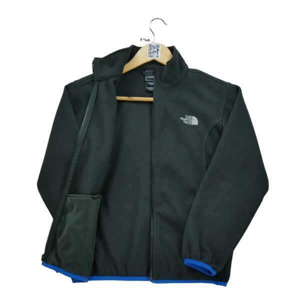Veste polaires enfant manches longues noir The North Face Col Montant