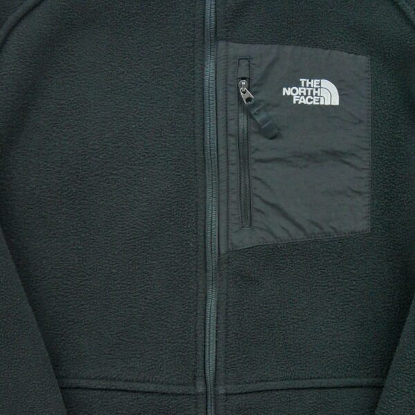 Veste polaires enfant manches longues noir The North Face Col Montant