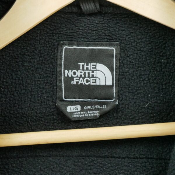 Veste polaires enfant manches longues noir The North Face Col Montant