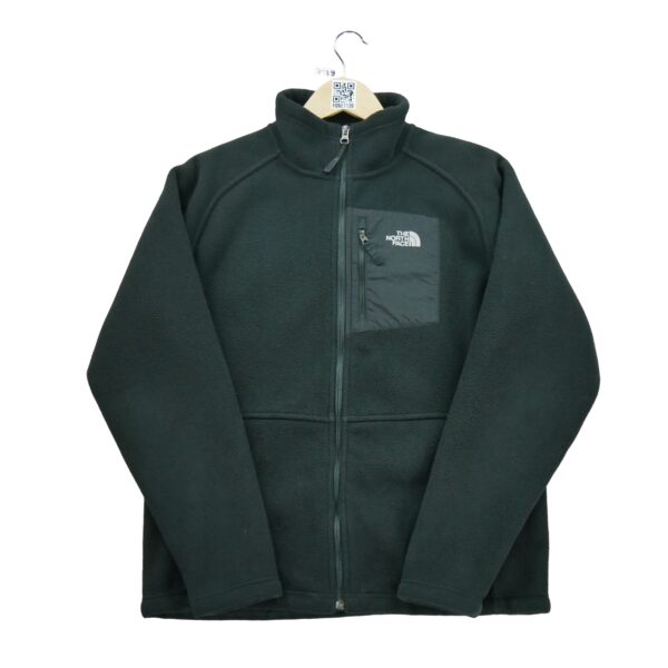 Veste polaires enfant manches longues noir The North Face Col Montant