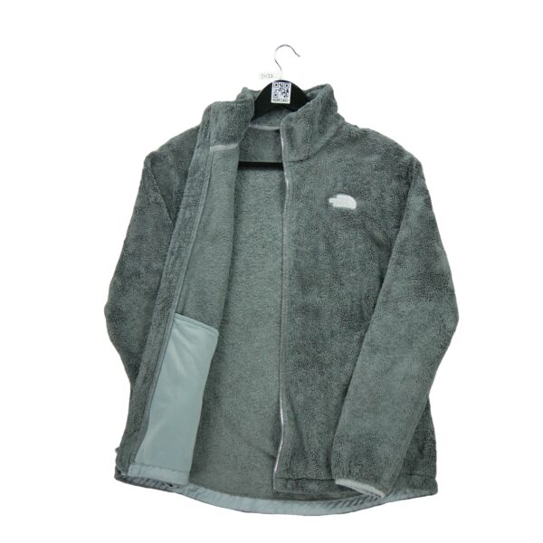 Veste polaires femme manches longues gris The North Face Col Montant