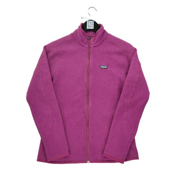 Veste polaires femme manches longues rose Patagonia Motif chine Col Montant
