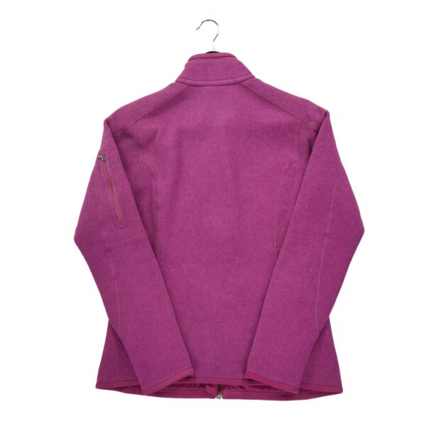 Veste polaires femme manches longues rose Patagonia Motif chine Col Montant