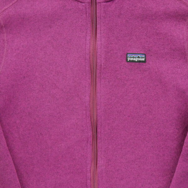 Veste polaires femme manches longues rose Patagonia Motif chine Col Montant