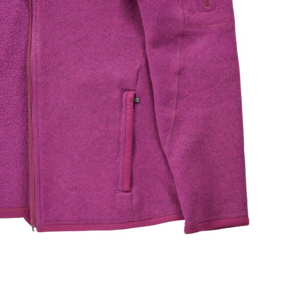 Veste polaires femme manches longues rose Patagonia Motif chine Col Montant