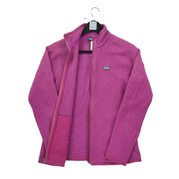 Veste polaires femme manches longues rose Patagonia Motif chine Col Montant