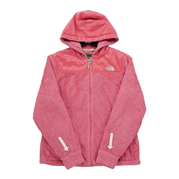 Veste polaires femme manches longues rose The North Face Col Montant