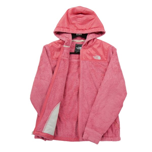 Veste polaires femme manches longues rose The North Face Col Montant