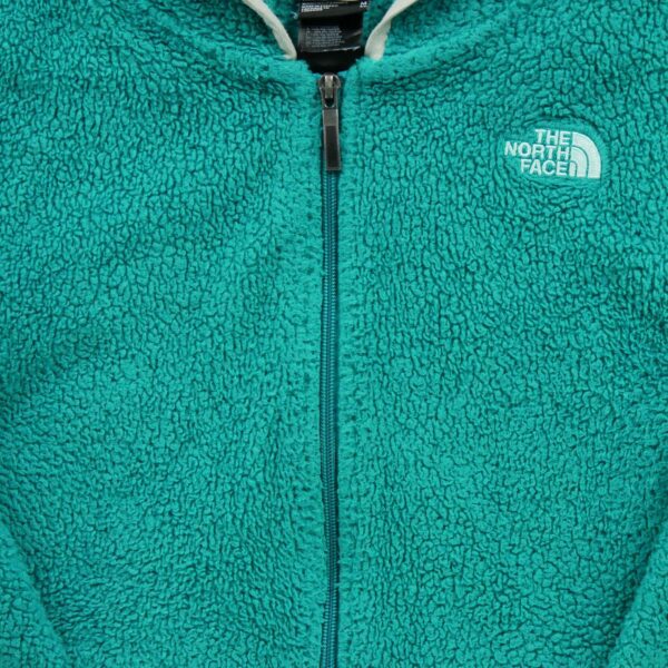 Veste polaires femme manches longues turquoise The North Face Col Rond