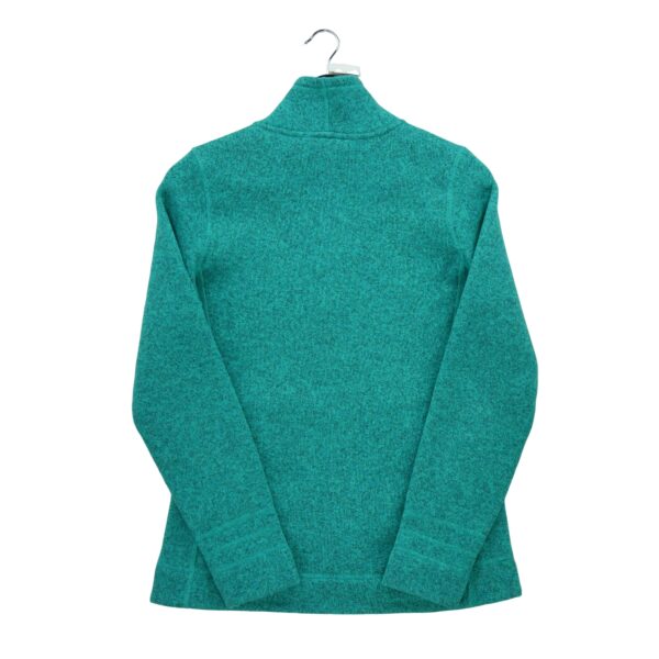 Veste polaires femme manches longues turquoise The North Face Motif chine Col Montant