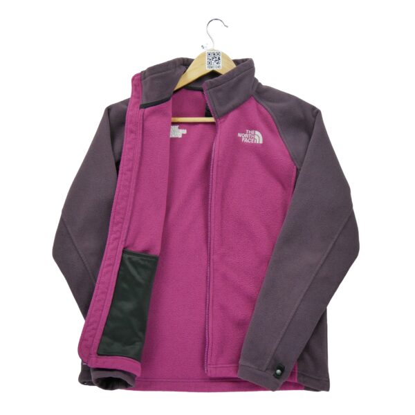 Veste polaires femme manches longues violet The North Face Col Montant