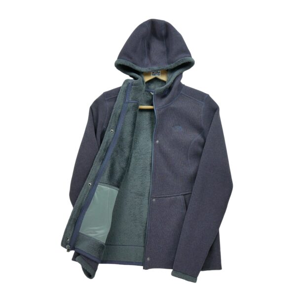 Veste polaires femme manches longues violet The North Face Col Montant