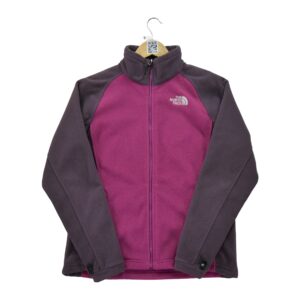 Veste polaires femme manches longues violet The North Face Col Montant