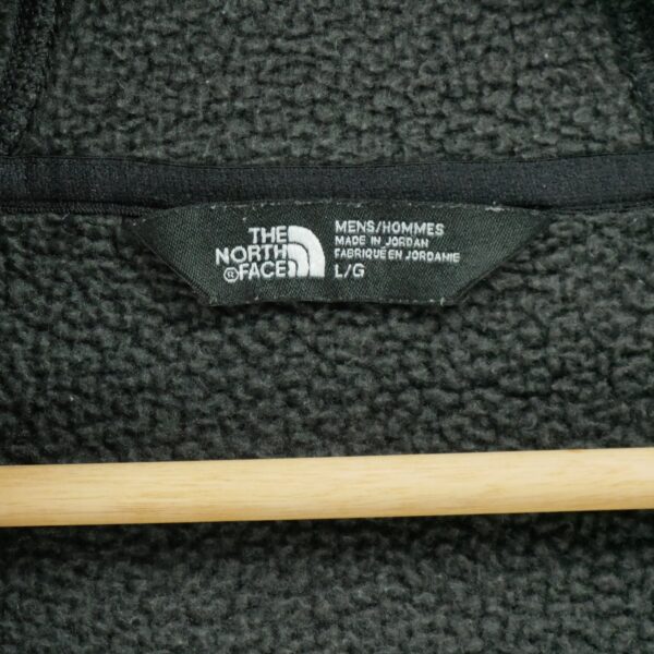 Veste polaires homme manches longues gris The North Face Motif chine Col Montant