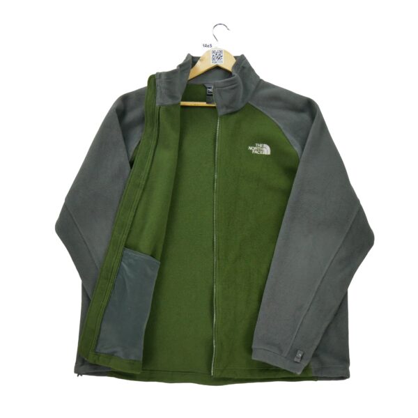 Veste polaires homme manches longues kaki The North Face Col Montant