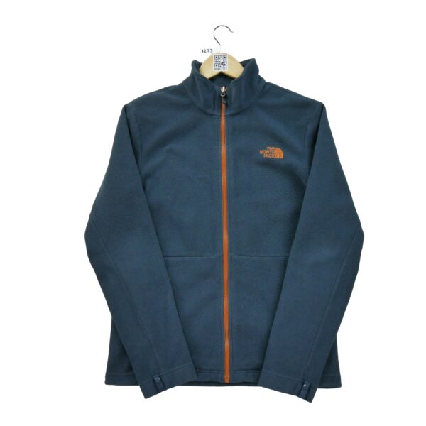 Veste polaires homme manches longues marine The North Face Col Montant