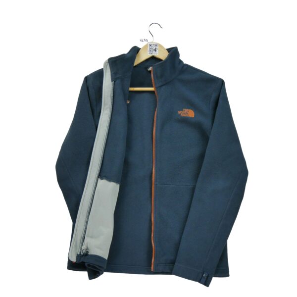 Veste polaires homme manches longues marine The North Face Col Montant
