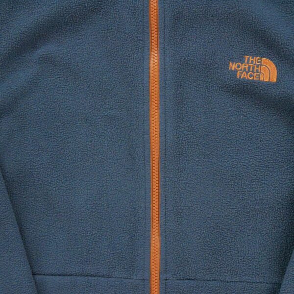 Veste polaires homme manches longues marine The North Face Col Montant