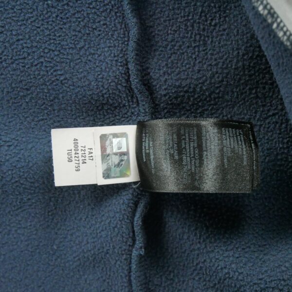 Veste polaires homme manches longues marine The North Face Col Montant